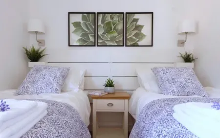 Beautiful modern barn conversion with south facing secluded patios and garden.