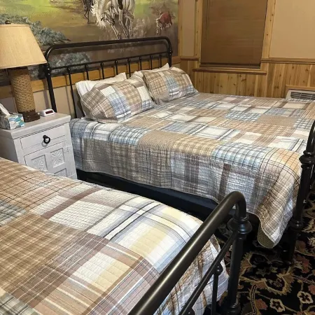 Cozy cabin #1 & AC, WiFi in Almo ID by City of Rocks National Park