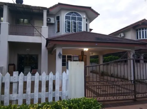 Double storey semi detached house
