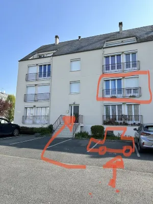 Appartementdes Hauts de Lutz à Proximité de la Loire Hotels in Beaugency