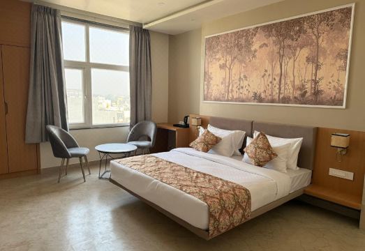 宇陀 호텔 아우라 바이 아리한트(Hotel Aura By Arihant) 3星级 酒店 客房