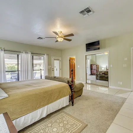 Pool & Game Room: Waterfront Harlingen Home