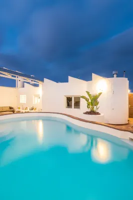 Terrazas del Mar. Villa on the Beach Sea Terrace Wifi Free Golf Ecological House Hotels near Sanmao Corner