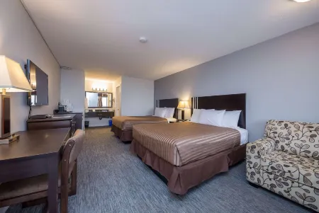 蒙特維尤坎盧普斯Travelodge by Wyndham（Kamloops Travelodge Mountview）