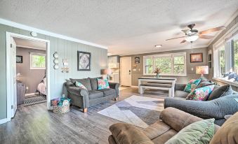 Lakefront Hideaway w/ Dock, Kayaks, Fire Pit!