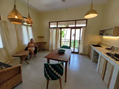 Oceanfront Retreat in Jambiani, Tanzania - Private Room with Balcony 住宿飯店