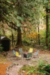 Arched A-Frame Cabin near Mt Baker with Firepit, Gas Grill & Wood-Burning Stove