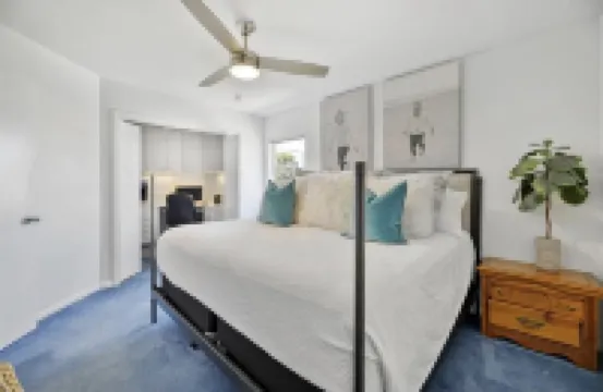 Relax and enjoy a short walk to the beach