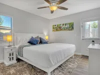 New Beach House w/ Heated Pool & EV Charger-1 Block to Beach, Walk to Everything