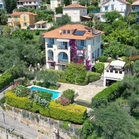 Apartment lux 1 bedroom, independent in villa, swimming pool, view Grasse and sea Отели рядом с достопримечательностью «Museum of Art and History of Provence»