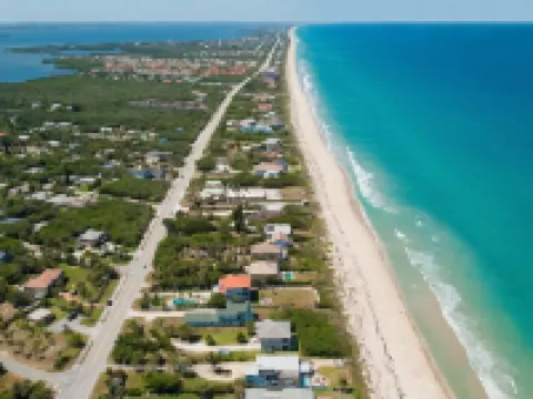 Licensed Totally Remodeled (2020Oceanfront Townhome with ocean views Hotels in Indialantic