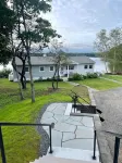 Maine Waterfront Cottage: Nestled on an acre of land, with 500ft of shore front