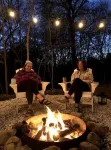 Charming Cottage with Hot Tub, Fire Pit, & Wooded Backyard