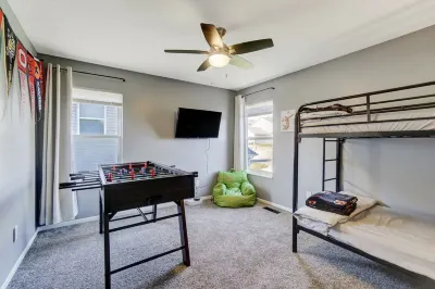 Bump Set Slam Dunk @ SpookyNook - Sports Inspired Townhome - 1 Min Walk to Venue