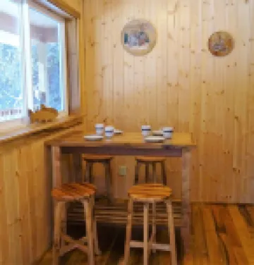 CozyCattail Cabin on our secluded coastal estuary woodland retreat