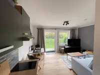 Modern holiday apartment with terrace in Büsum