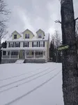 Large private luxury home with outdoor hot tub