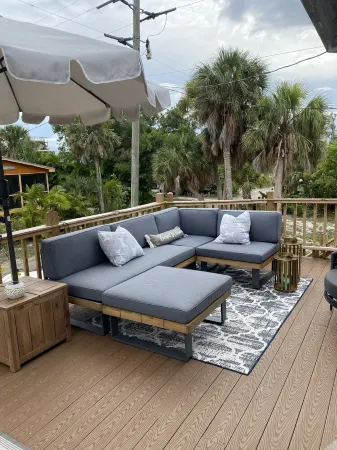Island Getaway•Beach House•Water View•Dock•Pets•Little Gasparilla Island, WiFi