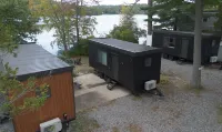 Lakefront Boho Tiny House Hotels in East Lyme