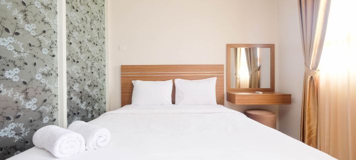 Warm and Homey 1Br Apartment at Atlanta Residences by Travelio Hotels in Beji