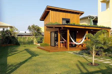 Exclusive EcoHouse! Privacy 100 m Praia Campeche