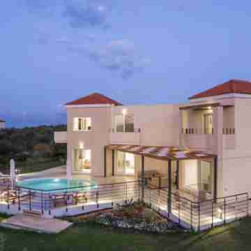 AéNaos Luxury Villa with Pool in Galatas Hotel Exterior