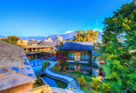 포카라 숙소 전경