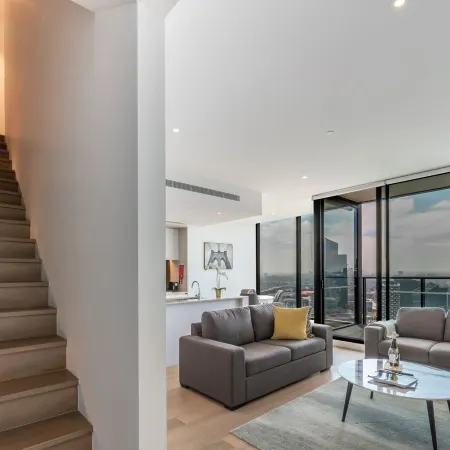Melbourne Private Apartments - Collins Wharf Waterfront, Docklands Отели рядом с достопримечательностью «Стадион Этихад»