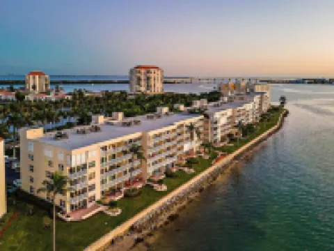 Balcony with Stunning Water Views and Pool - Gorgeous Waterfront Escape