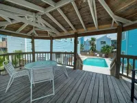Pool Access and Pergola Retreat - Charming Coastal Escape
