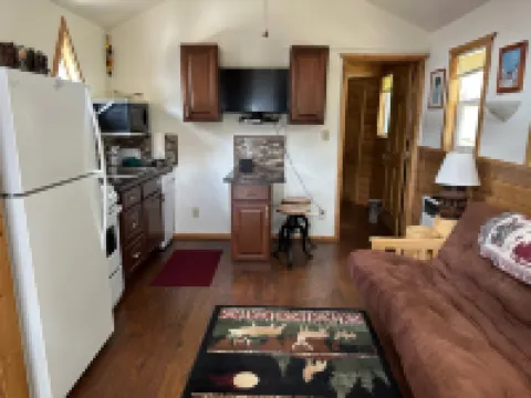 Charming Kitchen and Cozy Porch - Delightful Mountain Retreat