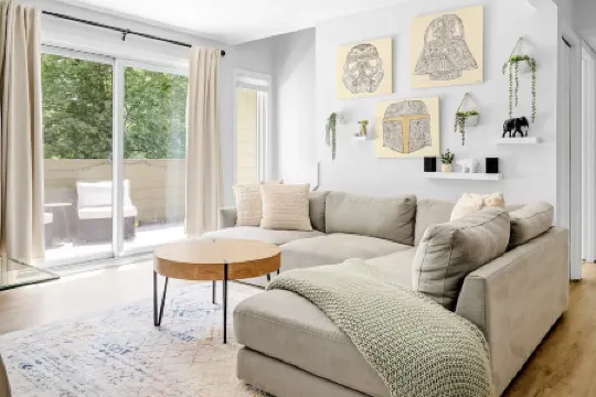 Two Balconies and Seasonal Community Pool - Bright and Airy Retreat