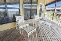 Tropical Courtyard and Grilling Area - Inviting Coastal Sanctuary