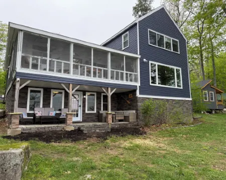 Beautiful 6 Bedroom Cabin on 1100 Acre Lake in Fryeburg Maine Hotels in Fryeburg