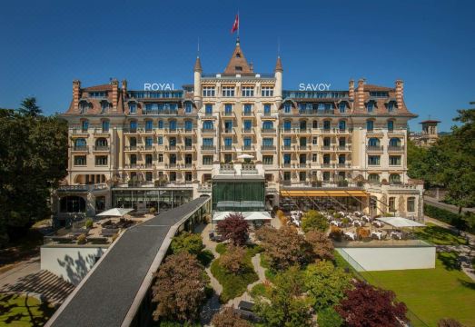 Hotel Royal Savoy LausanneOver view