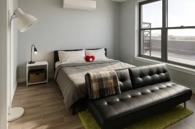 Luxury 2-Story Penthouse in Brooklyn with Balcony and Private Deck
