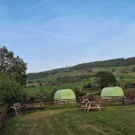 Green Dragon and Kitchen Pod - Sleeps 2 & Parking Hotels in Welshpool