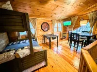 Cozy Mountain Loft Cabin - King Suite, Pool Table, Foosball & Fire Pit!