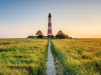 Sonnerwachen, Ferienwohnung in "De Feerjenhusen" am Haubarg von Vollerwiek