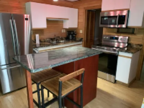 Northern Flare cabin with mountain view 5 min from Nordic Eclipse