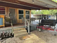 Cozy, private, rustic-modern cabin, a doorway to fine fishing and lake fun!