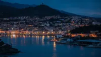 Large studio with terrace, sea view, all comforts, near Collioure, private parking Hotel a Port-Vendres
