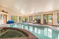 H7 at Hope Mountain -- 6-Bedroom Retreat Home at Allenspark Colorado Home - balcony