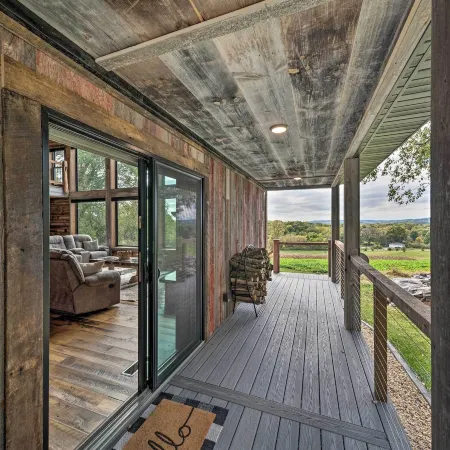 Galena Cabin w/ Wraparound Porch & Game Room!