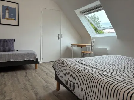 Typical Breton house "Ty Breizh" Beg Meil Fouesnant plage des oiseaux