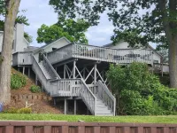 Spacious coastal farmhouse with modern ammenities on beautiful Lake Huron! Hotels in Arenac County