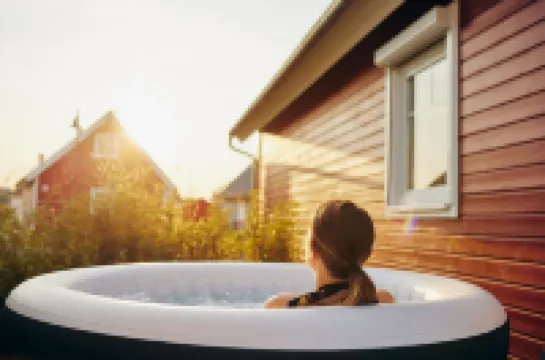 Schorfheide vacation home with whirlpool & eco-friendly energy included!