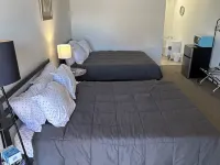 Remodeled two queen bed unit 11 studio with AC, Heat and fast WiFi in Fillmore Hotels in Fillmore