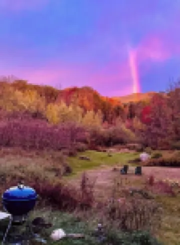 Charming 16X16 Pine Cabin in Delightful Greenfield New Hampshire with WiFi