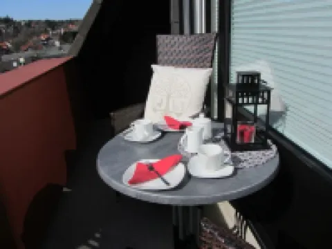 "Beautiful living" in a cozy vacation apartment with panoramic views